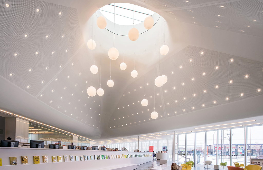 Bloaag Detail The Springdale Library and Komagata Maru Park